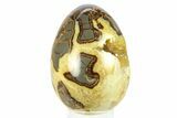 Calcite Crystal Filled Septarian Geode Egg - Utah #288951-1